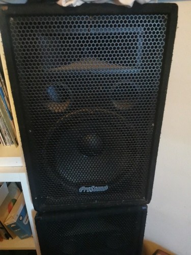 Pair prosound speakers - pair,