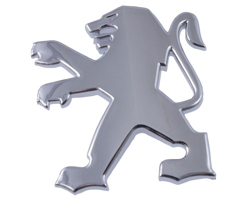 Peugeot lion emblem 5cm - emblem, 5x
