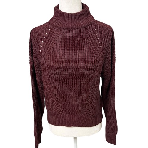 Poof apparel burgundy open - poof,