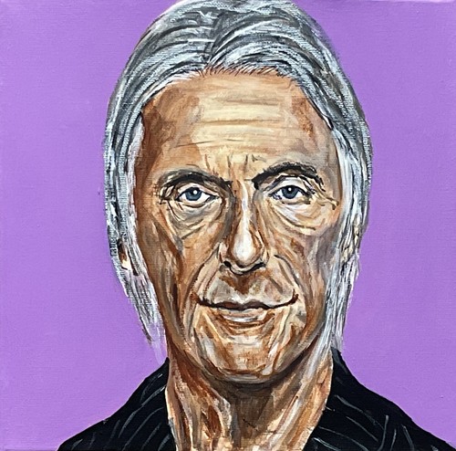 Paul weller painting - paul,