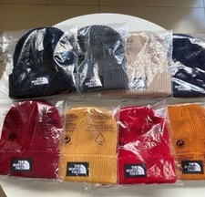 @For The North Women's Men's Unisex Knitted Beanie Hat Warm Winter Ski Skull Cap