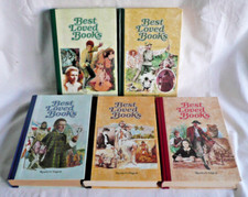Rare Reader's Digest Set of 5 Illustrated Hardback 'Best Loved Books' in VGC