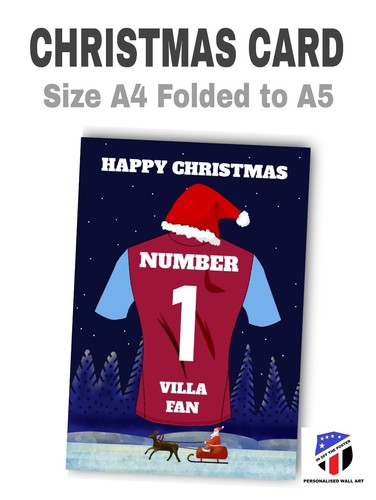 Villa football gloss christmas - gloss,