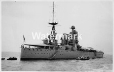 0582. Royal Navy Battleship H.M.S. Nelson & Picket Boat