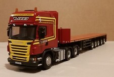 WSI Neeb Scania R6 Topline 6x4 with 5 axle ballast trailer