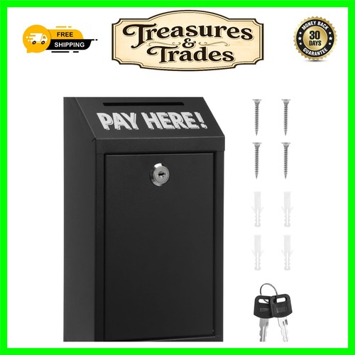 Lockable metal suggestion box - suggestion,