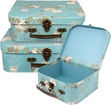 3 Pcs Paperboard Suitcases