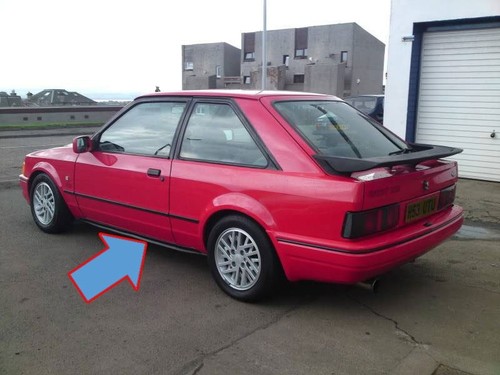 Ford escort mk4 xr3i - ford,