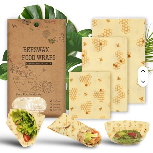 100 natural reusable beeswax - 100%,