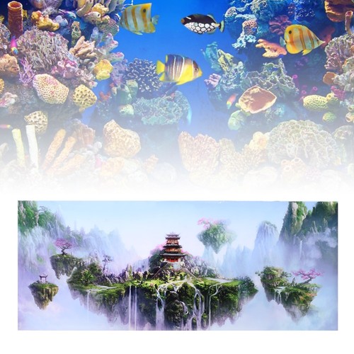 Sky castle pattern fish - sky,