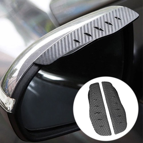 Black carbon fiber mirror - black,