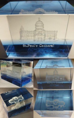 Pauls cathedral 3d laser - st.,