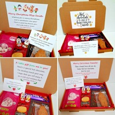 CHRISTMAS Hot chocolate letterbox gift set - Hug In A Mug Gift - teacher friend