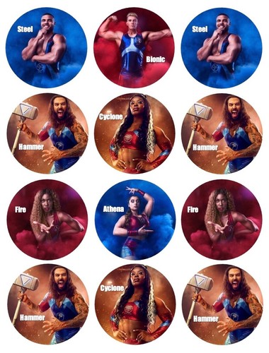 Personalised gladiators tv - 12,
