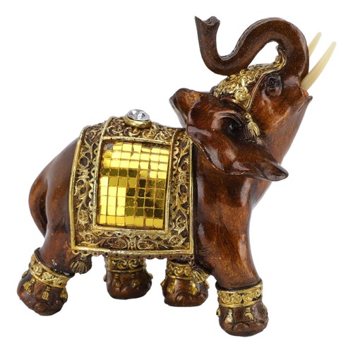 Elephant decor statue rugged - elephant,