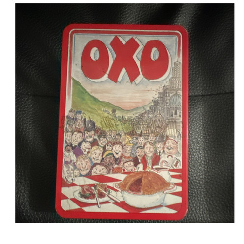 Oxo original advertising tin - oxo,