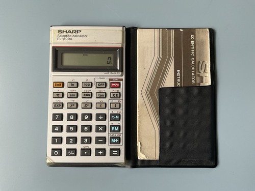 Sharp scientific calculator - sharp,