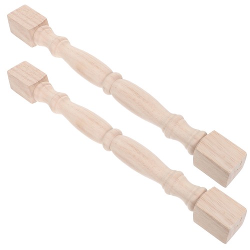 2pcs square wood - 2pcs,