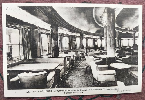 Normandie smoking room - ss,