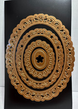 Spellbinders Fancy Edge Ovals