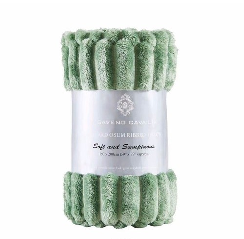 Ribbed faux fur - warm, fleece