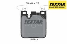 REAR BRAKE PADS SET 2502902