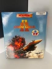 F-15 Strike Eagle II, Amiga By Microprose, COMPLETE w Manual, Maps, ACE etc - z7