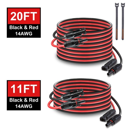11ft 20ft black red solar - red,