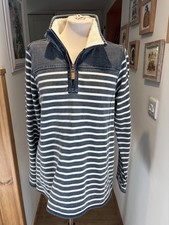 Fat Face Navy & White Stripe