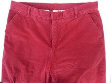 Cotton Traders Red Corduroy