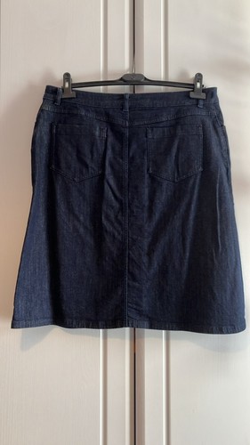 Hobbs ladies denim midi skirt - hobbs,