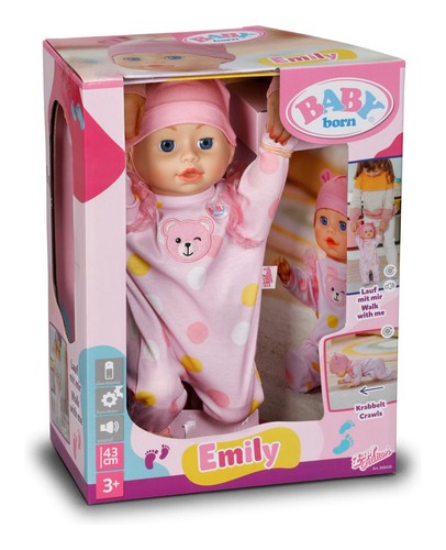 Baby born emily walk - walk, me
