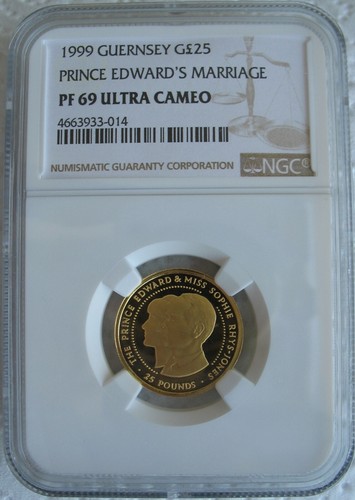 Guernsey 1999 gold - gold, 25