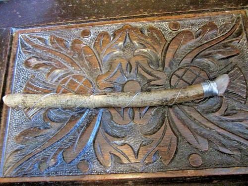 Handmade wooden wand with - handmade,
