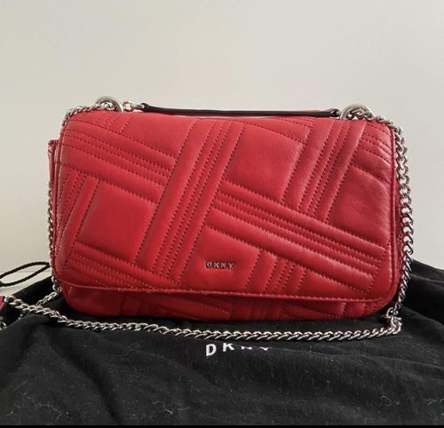 Dkny red butter - , leather