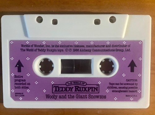 Worlds wonder teddy - of,