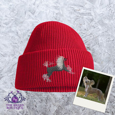 CHINESE CRESTED EMBROIDERED