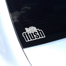 Hella Flush Decal Sticker For
