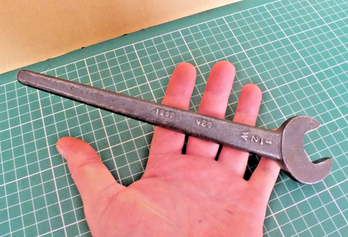 Vintage tractor spanner - spanner, wrench