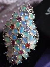 Multi-gem platinum overlay
