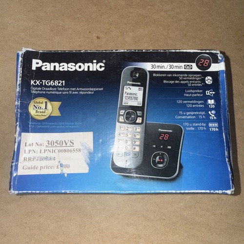 Panasonic tg6821 cordless - panasonic,