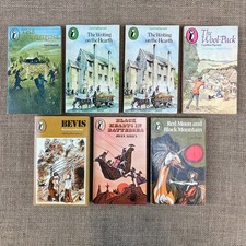 JOB LOT 7 X VINTAGE 1960s PUFFIN BOOKS RETRO CHILDRENS FOLKLORE FANTASY STORIES