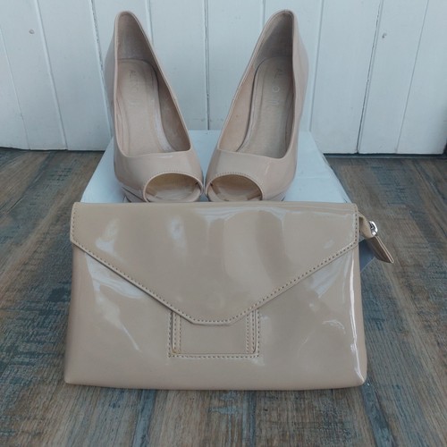 Aldo nude patent - peep, toe