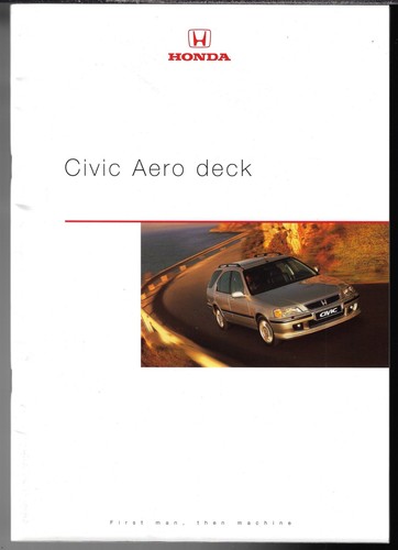 Honda civic aerodeck - civic, 1998-1999