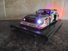 CLASSIC 1980 FORD CAPRI TURBO RACE CAR WITH WORKING LIGHTS 1:18 SCALE MODEL CAR