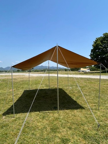 Snow peak tarp - snow, recta