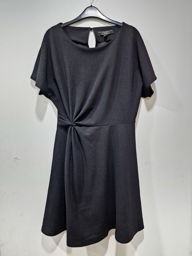 Lipsy black knot detail - black, dress