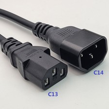 Power Extension Cable IEC Male