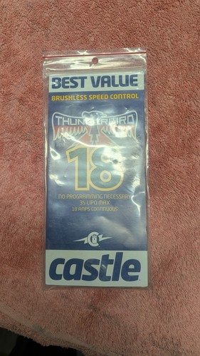 Castle thunderbird 18amp esc - castle,