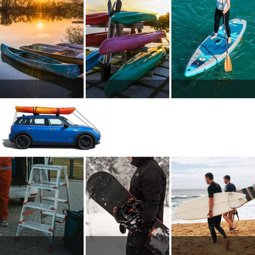 Soft roof rack - rack, for